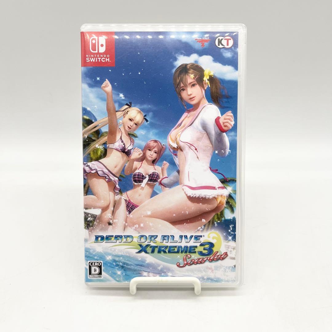 【良品】DEAD OR ALIVE Xtreme3 ソフト Switch 動作品