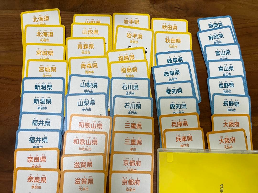 七田式　ゴロゴロイメージ 知育玩具セット(都道府県、世界の国)