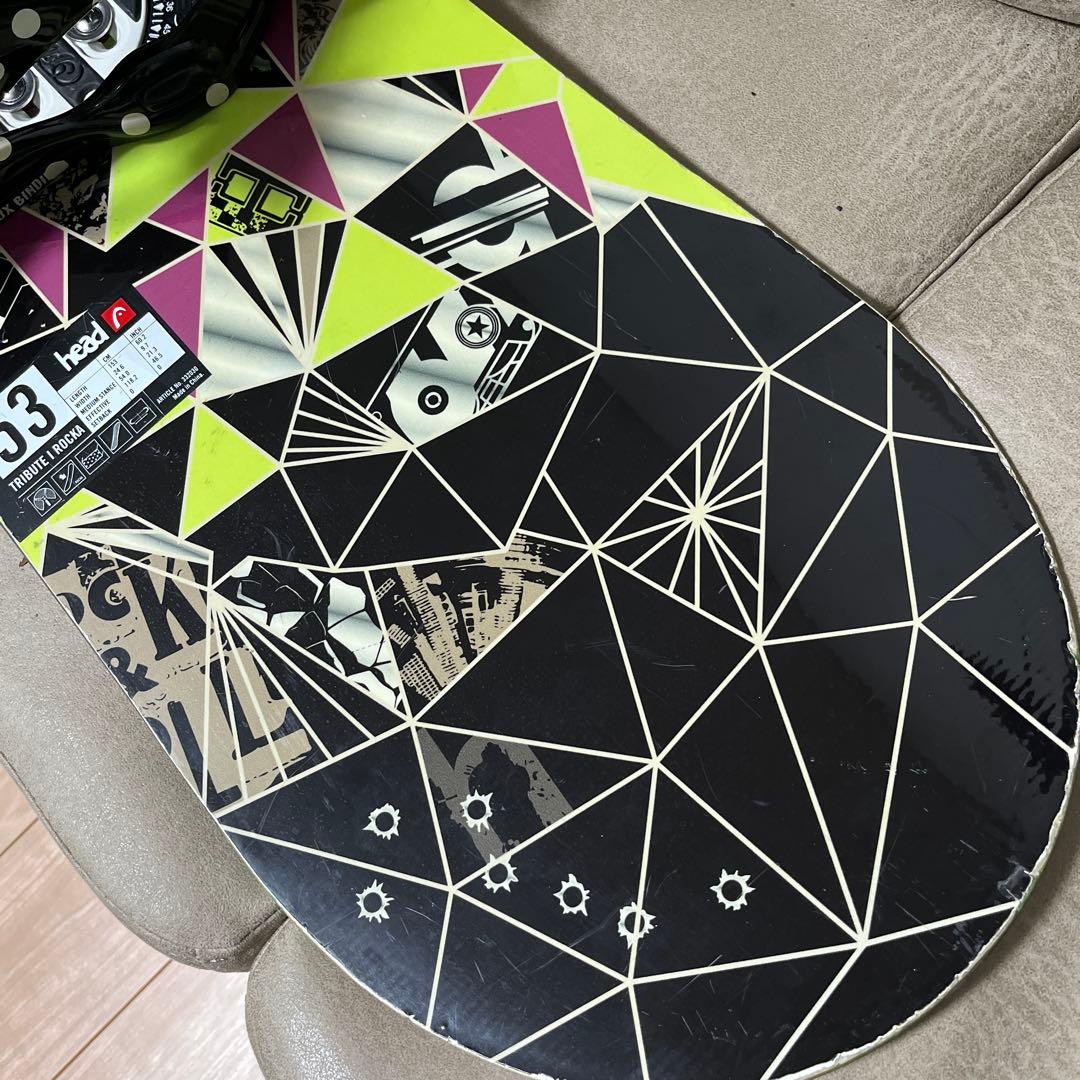 HEAD TRIBUTE 153cm Flux バインディングセット サイズM