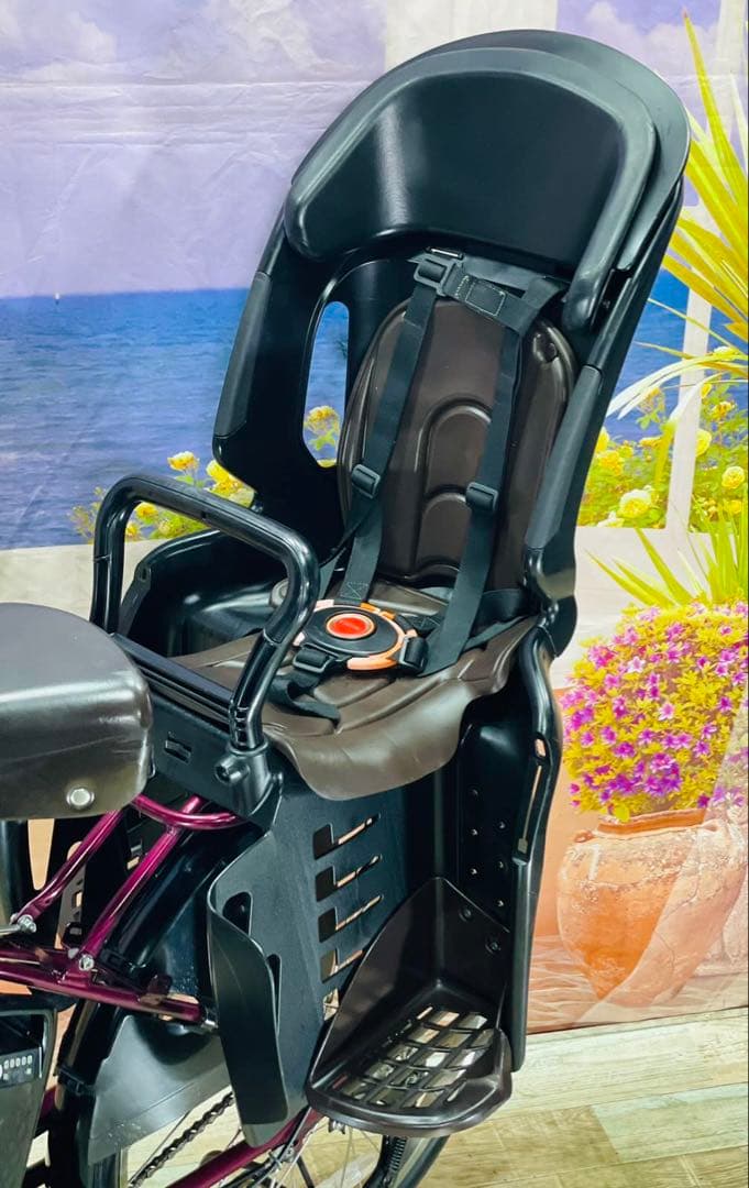 ✞ Macaria ✞ 　22インチ⭐️子供乗せ電動アシスト自転車Y2751