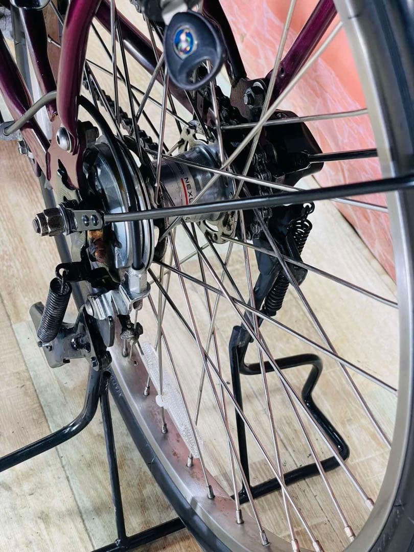 ✞ Macaria ✞ 　22インチ⭐️子供乗せ電動アシスト自転車Y2751