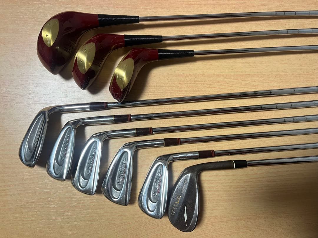 MIZUNO ミズノ ゴルフクラブ8本MT-28 V4 ノーメッキ黒染め1本