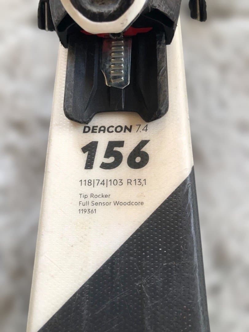 Völkl フォルクル DEACON 7.4 156cm 初中級者向け スキー板