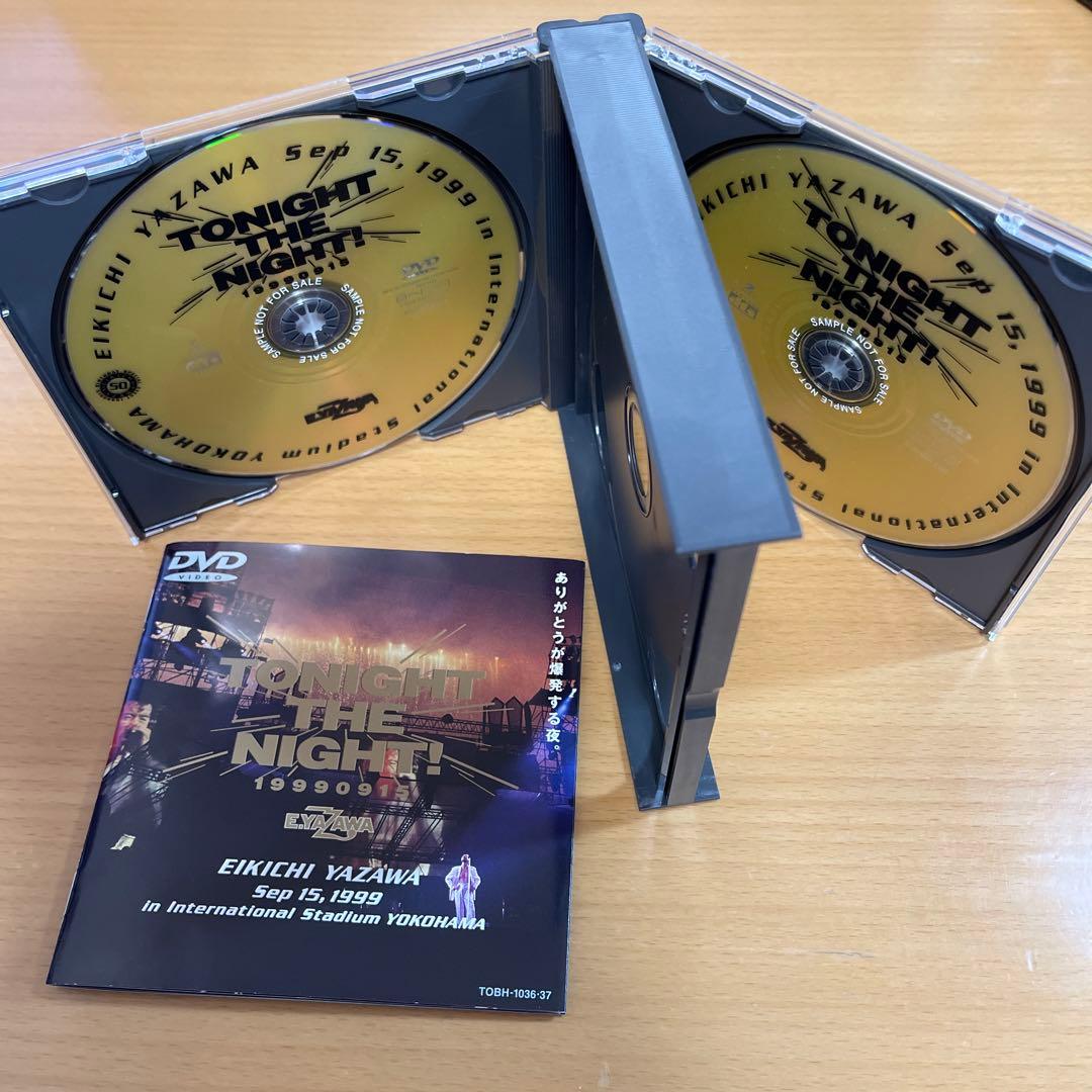 DVD 矢沢永吉 ＴＯＮＩＧＨＴ ＴＨＥ ＮＩＧＨＴ！プロモ盤