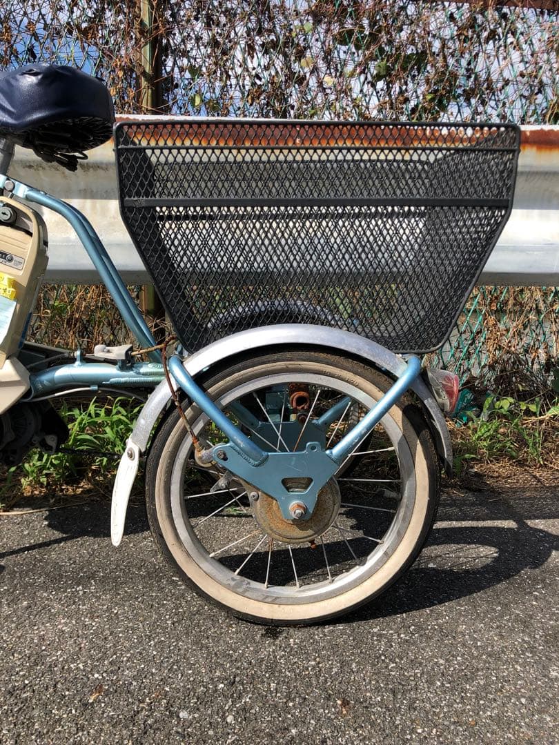 [389]送料無料 ヤマハ電動自転車 PAS 三輪車 バッテリー・充電器付き