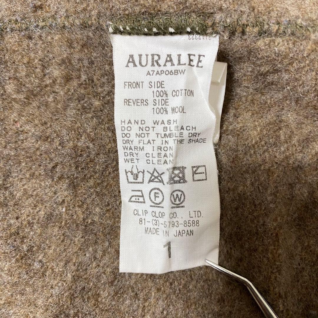 AURALEE オーラリー BACK WOOL SWEAT BIG PARKA
