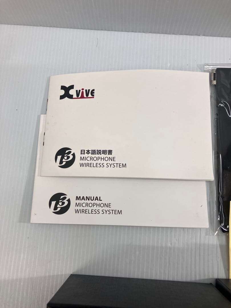 ①XVIVE U3 ダイナミック マイクロホン ワイヤレスシステム