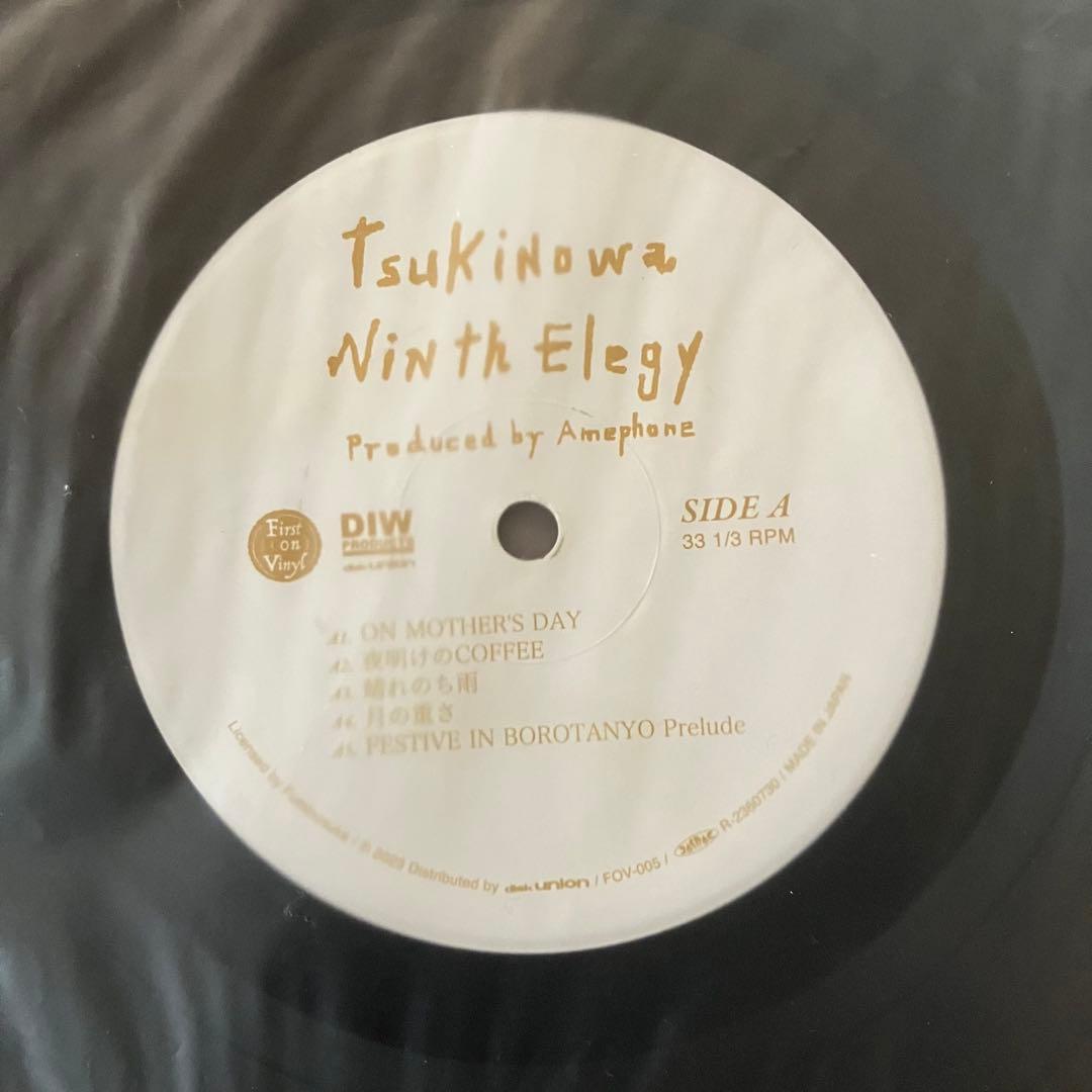 美品　tsuki no wa ninth elegy LP レコード盤