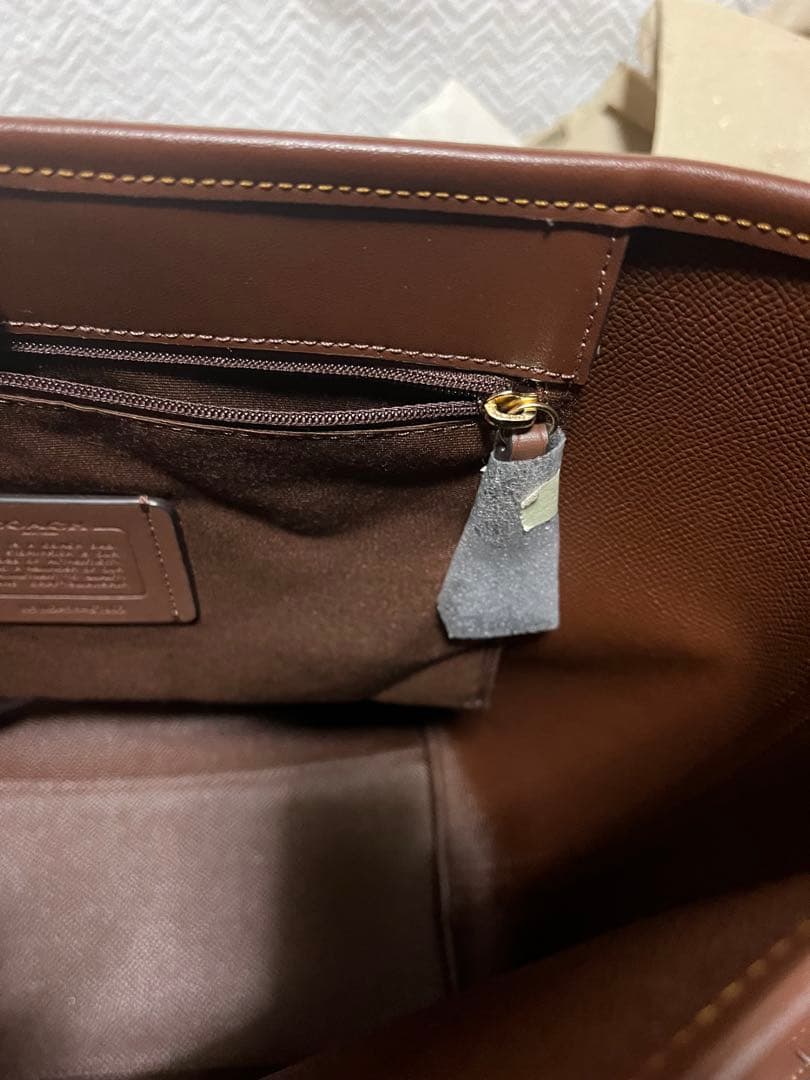 COACH シティ ラージ バケット バッグ・シグネチャー キャンバス