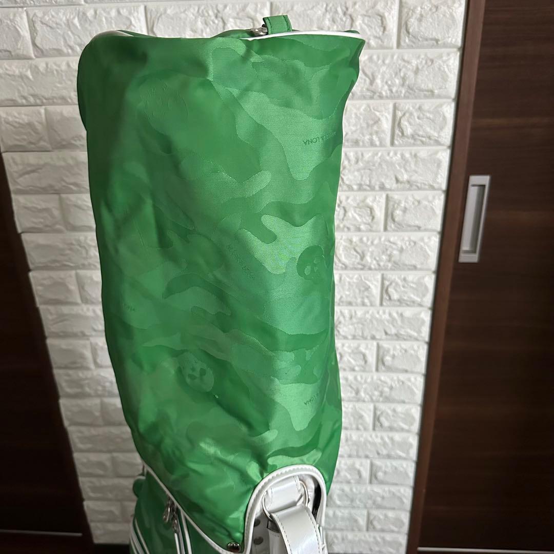 美品 希少 MARK&LONA Gauge Camo Cart Bag グリーン