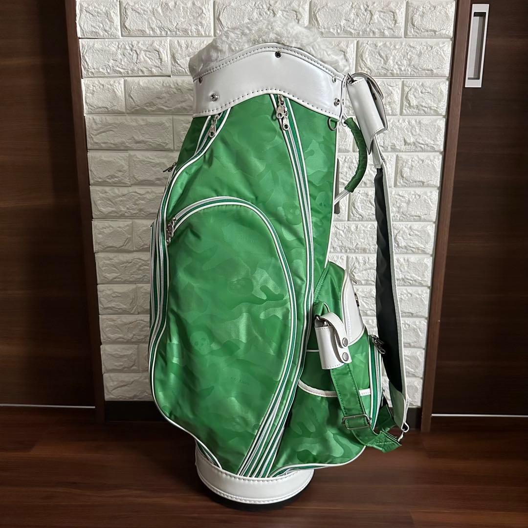 美品 希少 MARK&LONA Gauge Camo Cart Bag グリーン