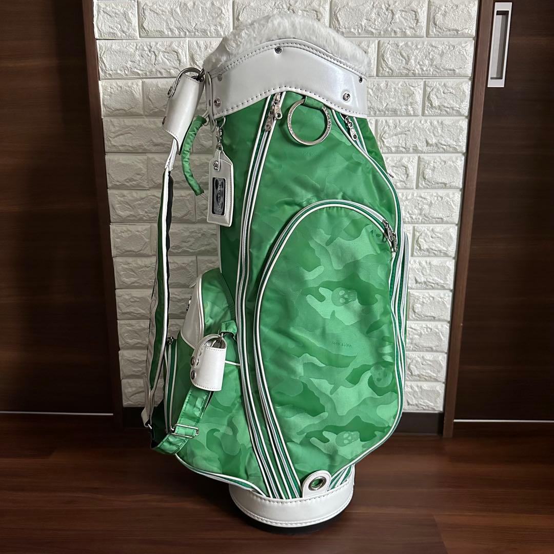 美品 希少 MARK&LONA Gauge Camo Cart Bag グリーン