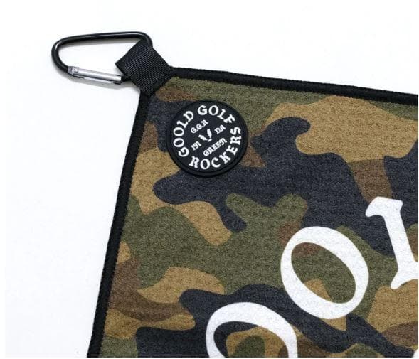 GOOLD GOLF ROCKERS OG LOGO CAMO ゴルフ タオル