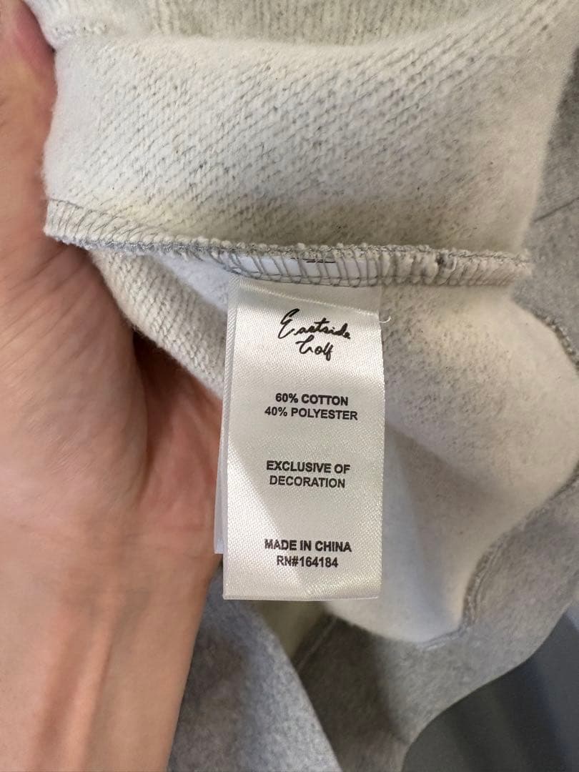 Eastside Golf ゴルフフーディー XL グレー