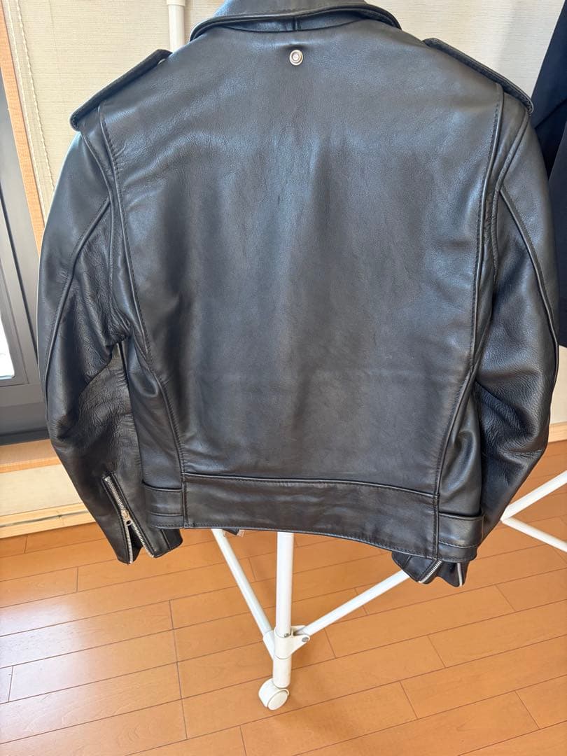 Schott ショット 618 ダブルライダースジャケット ブラック 36