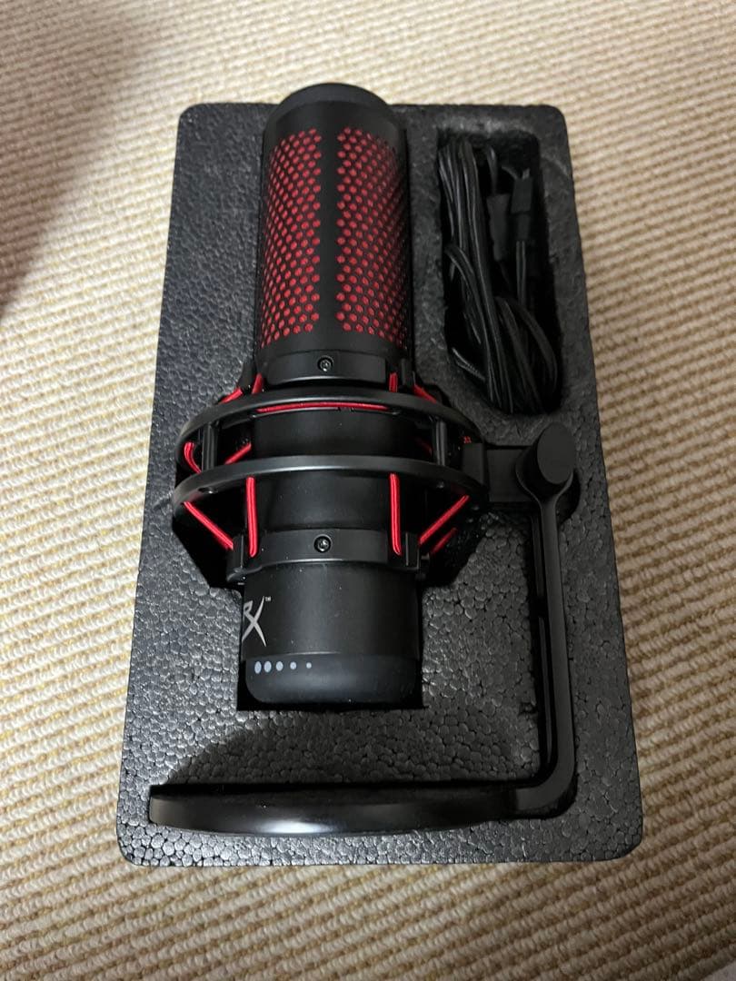 HyperX QuadCast-USBコンデンサーゲーミングマイク