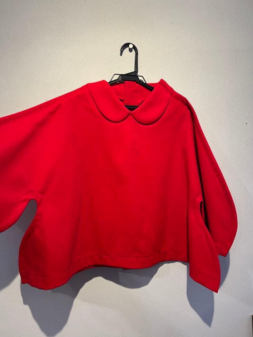 COMME des GARCONS 12AW 二次元期 長袖 プルオーバー 赤