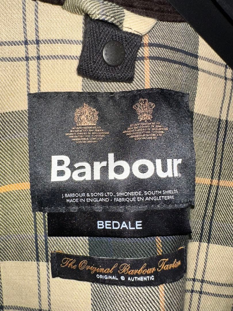 BarbourBEDALEセージ40 2023AW英国製正規品オイルドジャケット