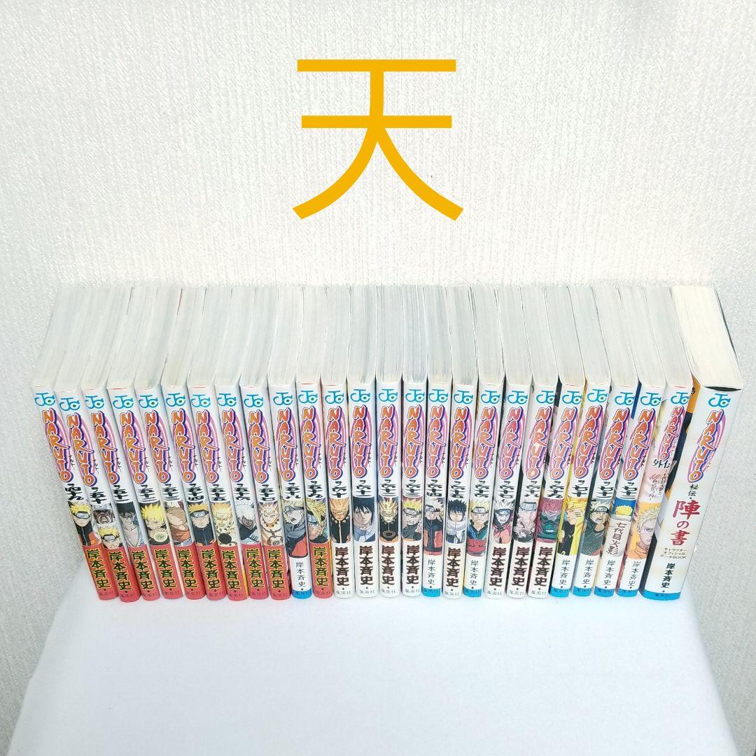 【⭐美品⭐】NARUTO/1~72巻+外伝+陣の書/全巻/帯&ジャンパラ多数