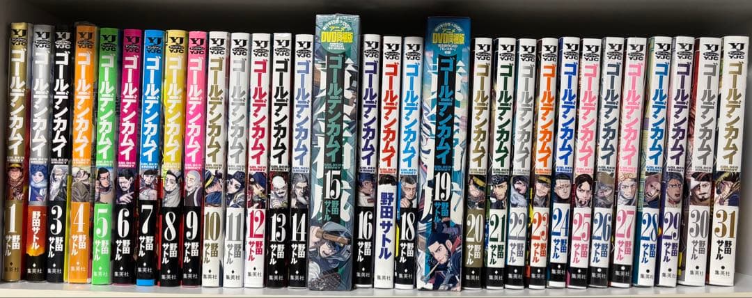ゴールデンカムイ 全31巻 セット　(DVD同梱版 15、19) オマケ付き