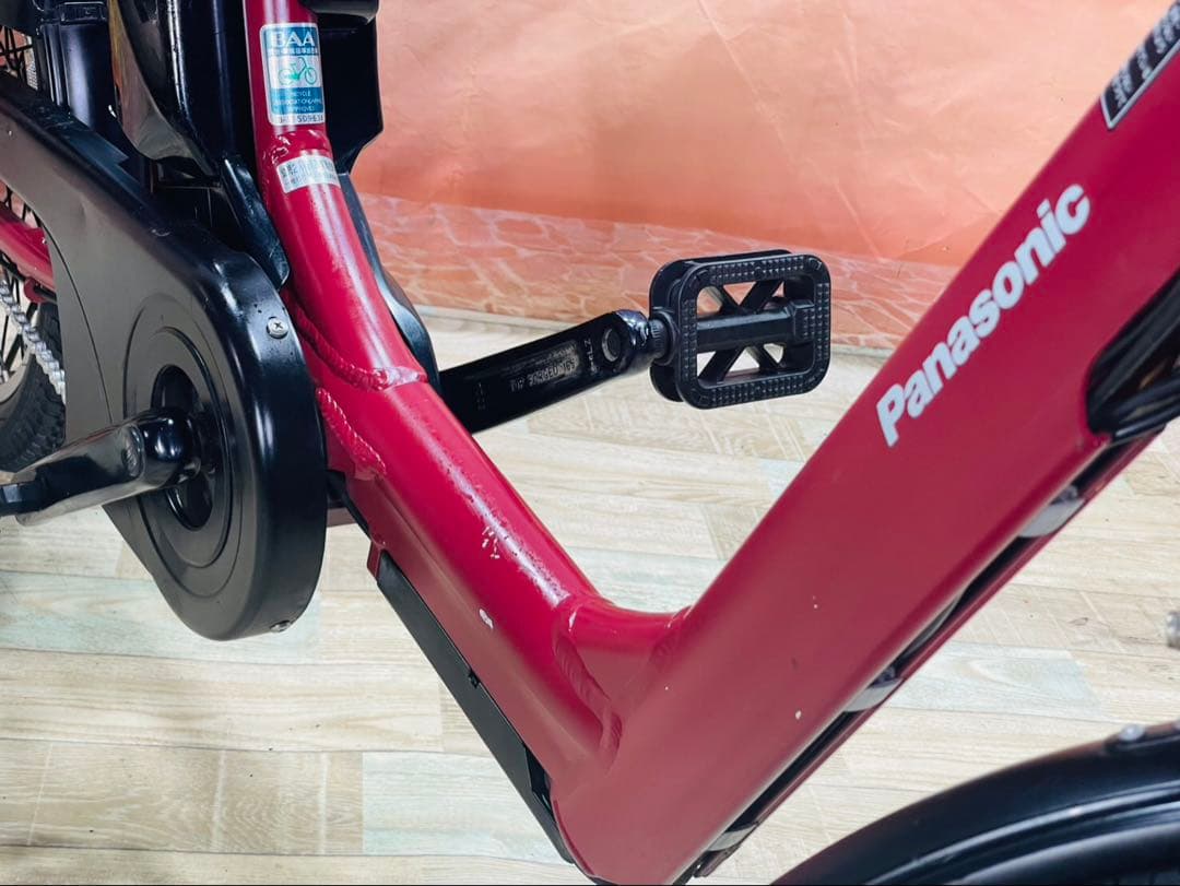 ギュットアニーズ⭐️13AH！パナソニック子供乗せ 電動アシスト自転車Y3609