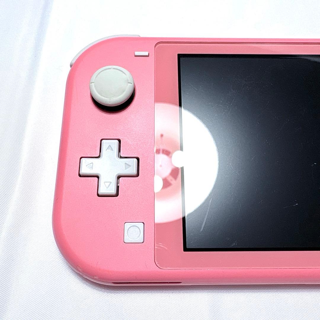 Nintendo switch Lite 本体 ピンク あつ森 しずえ アロハ柄