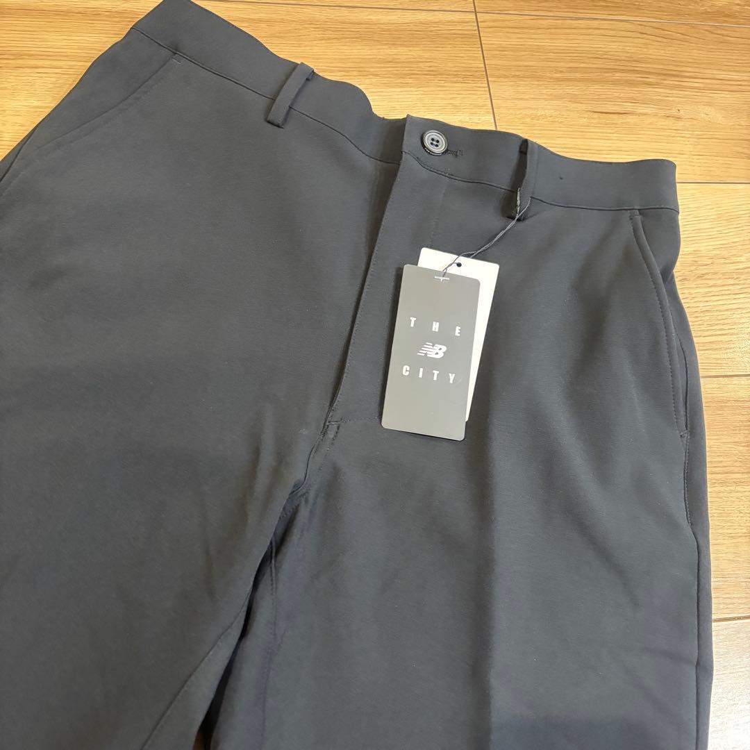 新品　ニューバランス スーツ 上下セット テーパードパンツ ネイビー　M