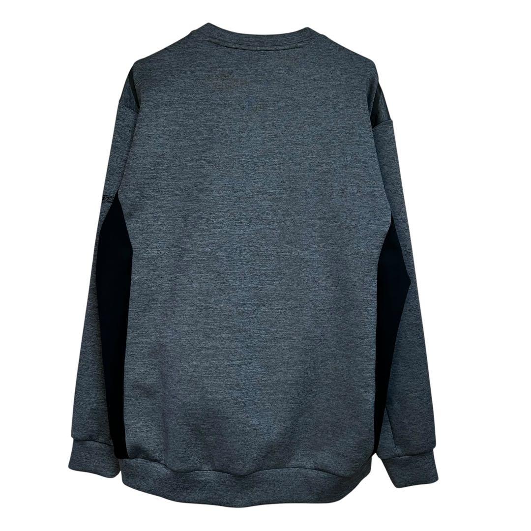 美品 ミズノプロ テックシールド スウェット XO グレー 野球 完売モデル