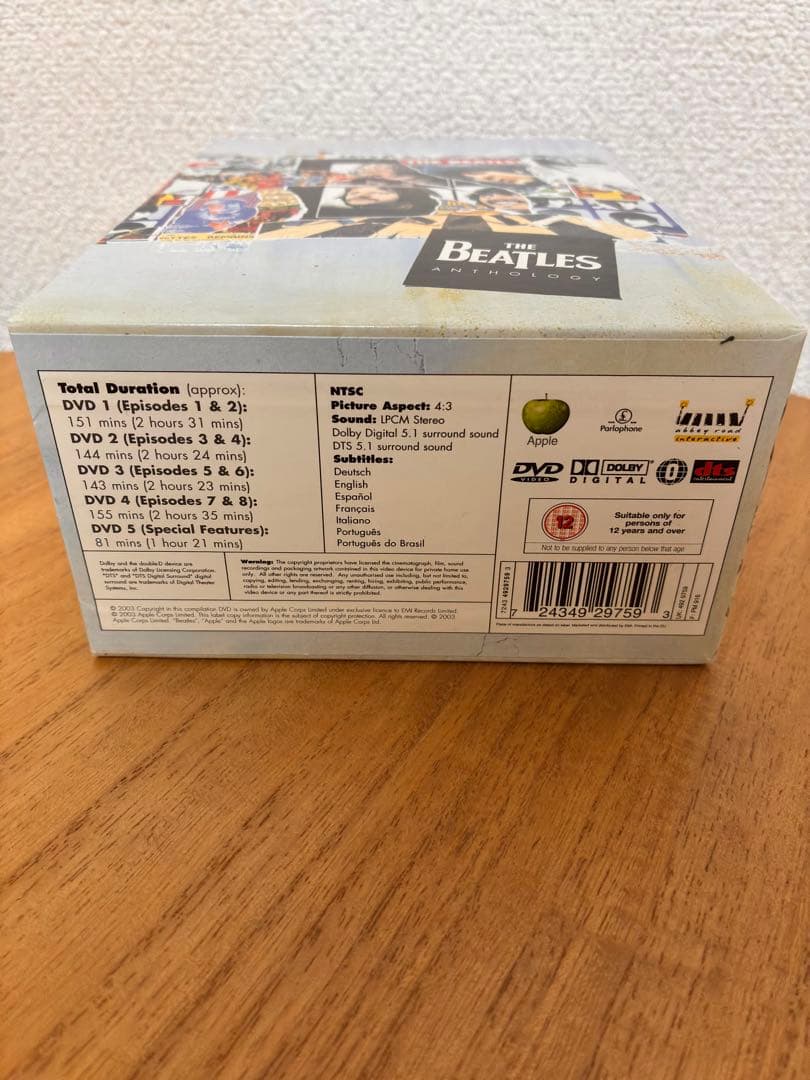 The Beatles Anthology DVD-BOX ６枚組