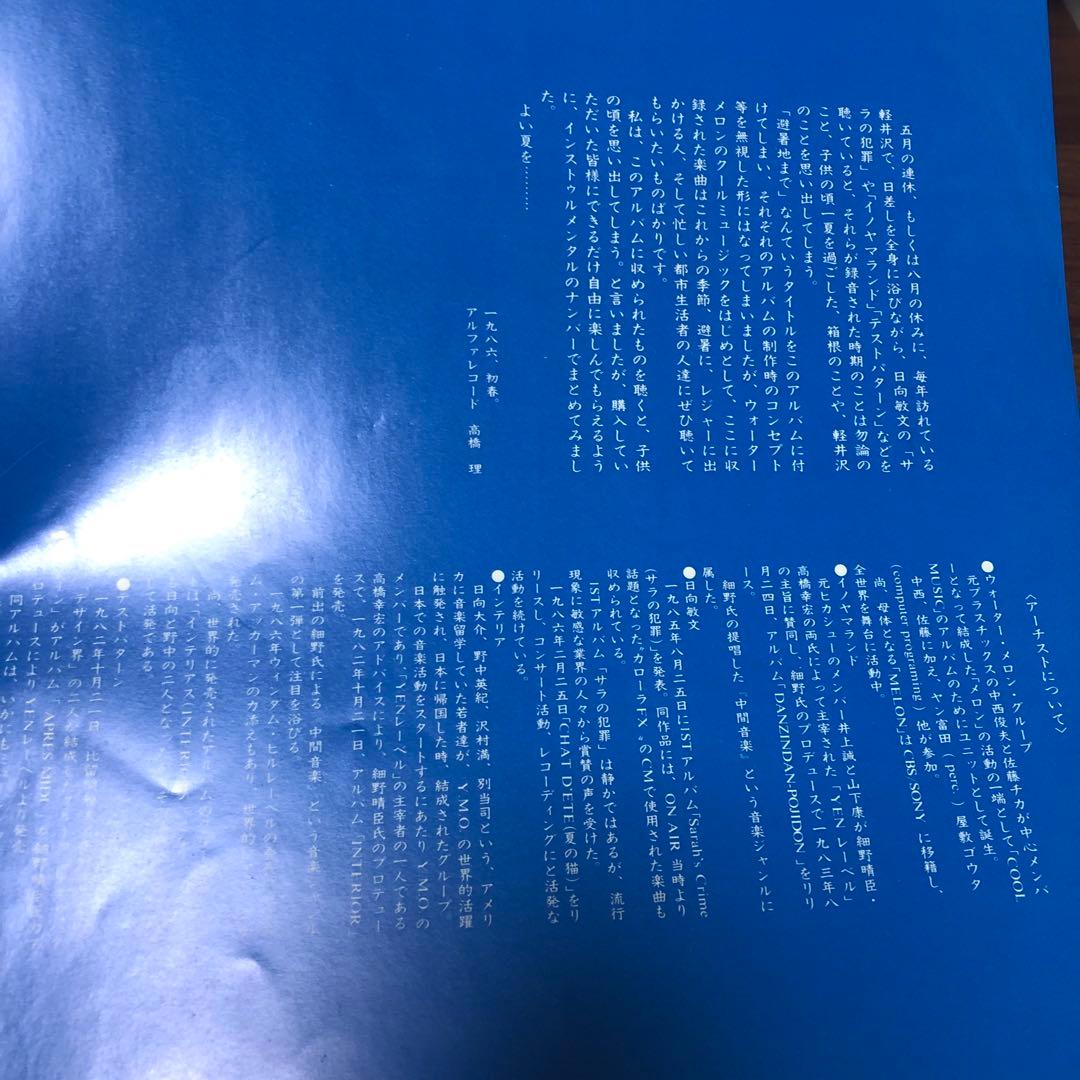 【レア】避暑地まで Down To The Resort レコード LP