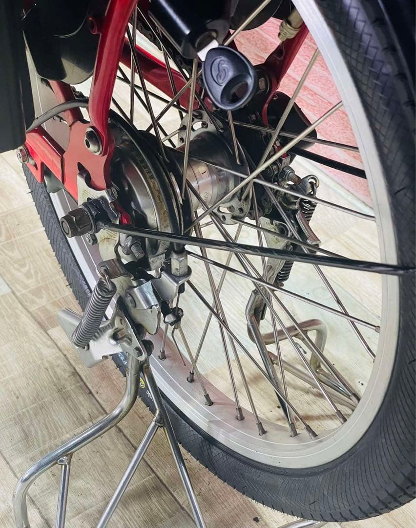 K2381 電動自転車パナソニック子供乗せ 20インチ 送料無料