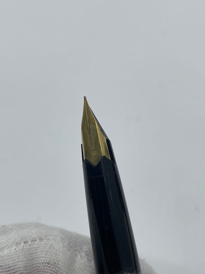 ペン先k18 金製 MONTBLANC モンブラン 万年筆 黒
