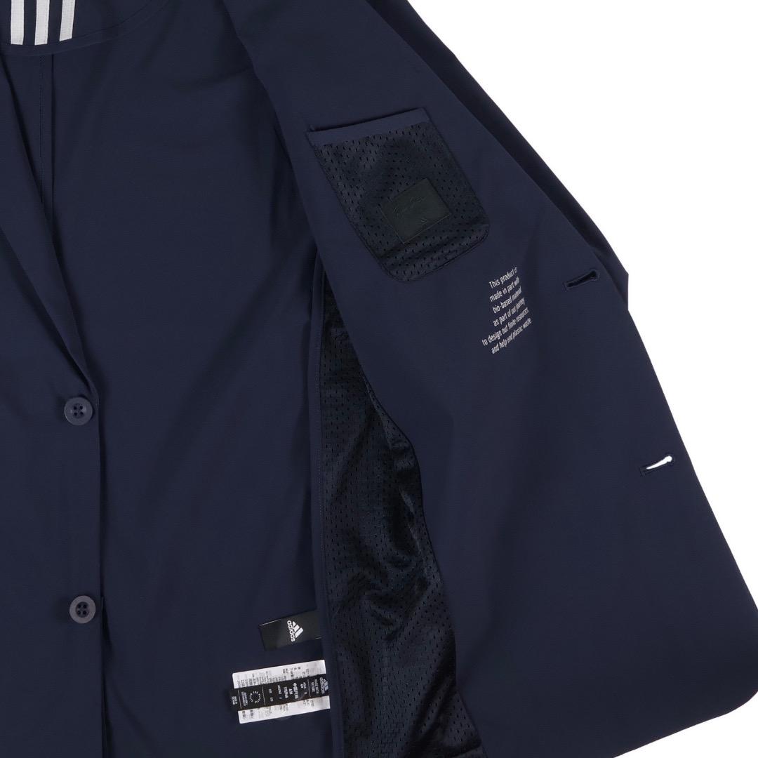 【XL】定価13,200円 アディダス ゴルフ テイラードジャケット 紺