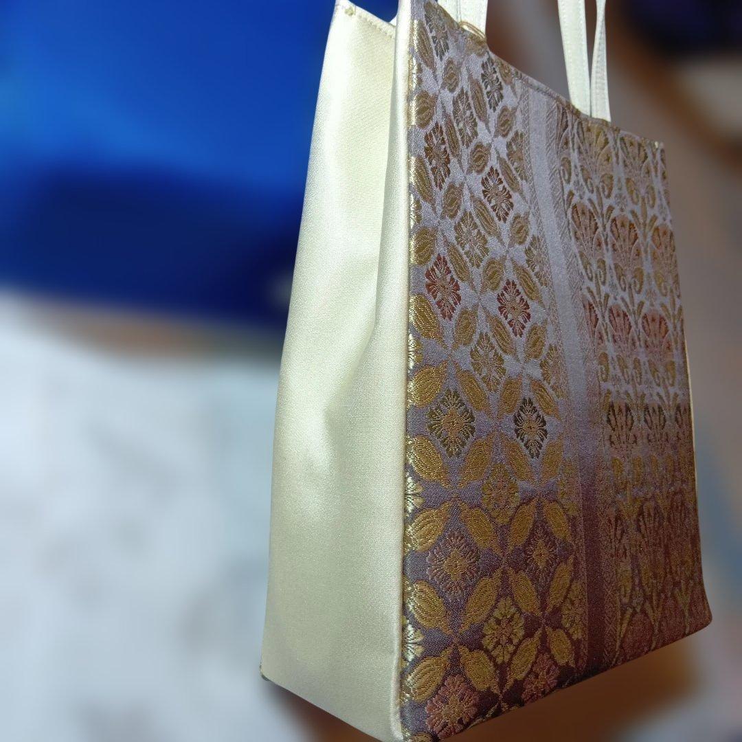 いるか　胡蝶新品　絹の和装用トートバッグ　お値下