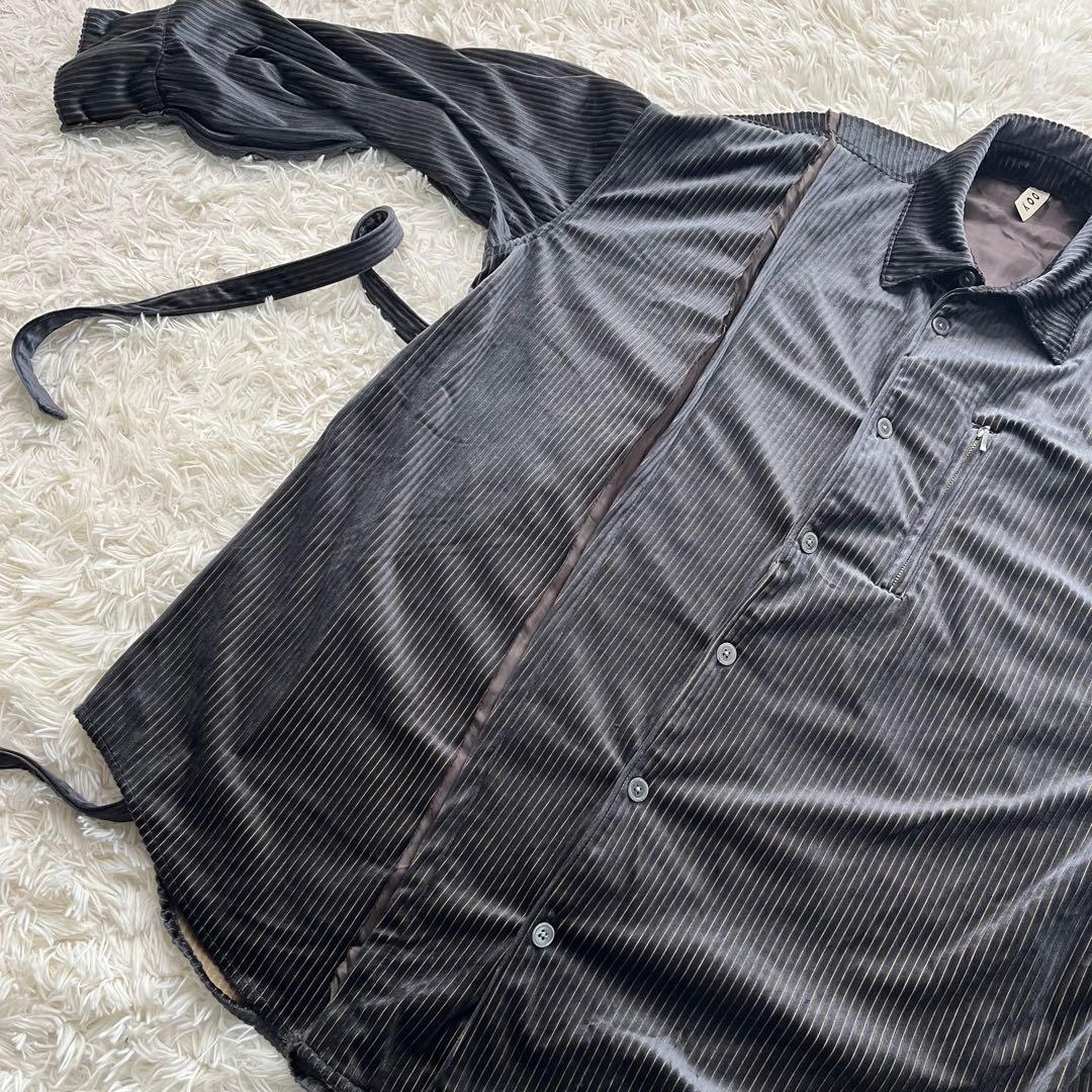 【極美品】KOOI 21A/W ベロア コーデュロイ シャツジャケット 2