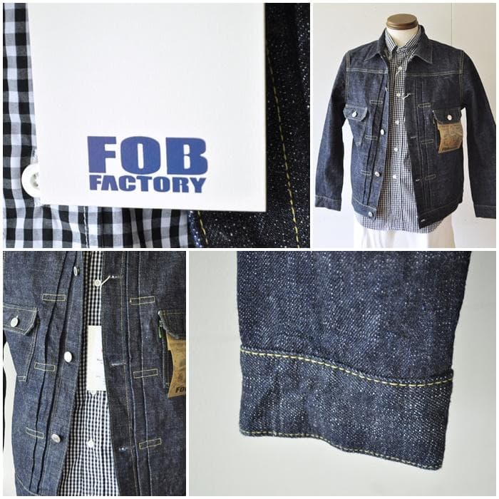 FOB エフオービーファクトリー　 F2378 セカンドGジャン　40(L)