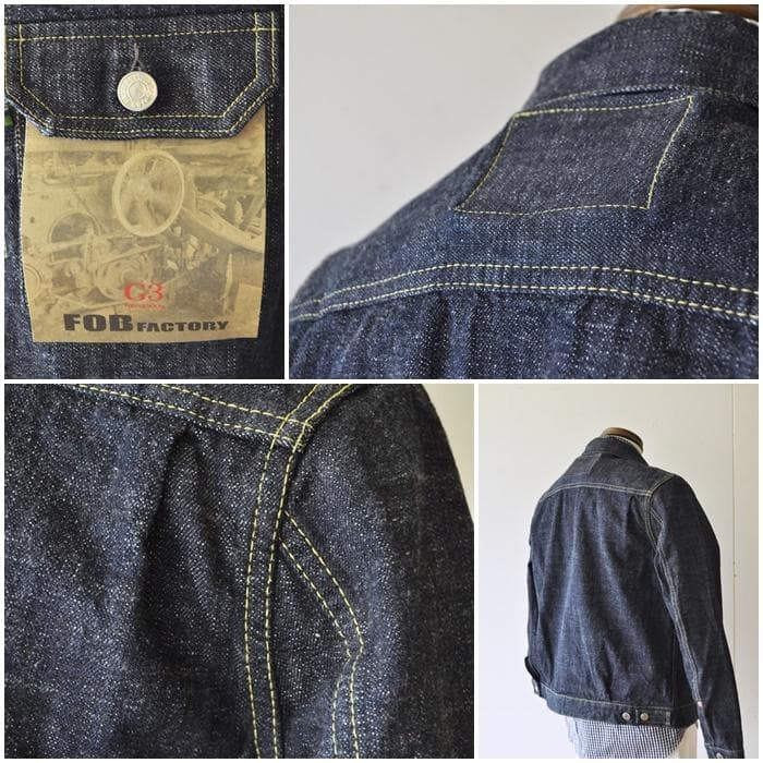 FOB エフオービーファクトリー　 F2378 セカンドGジャン　40(L)