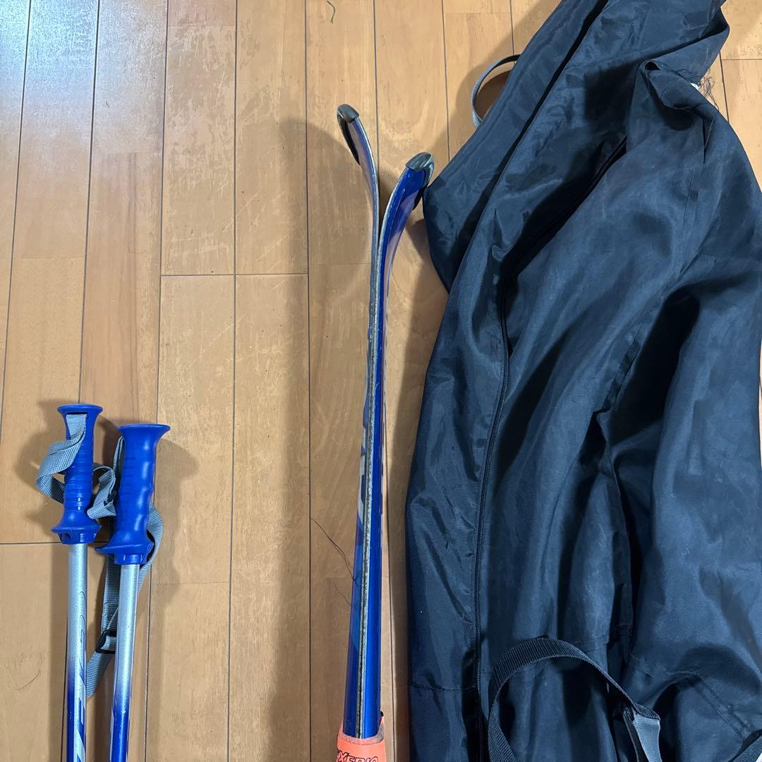 Atomic スキー板　158cm ストック ケース付き