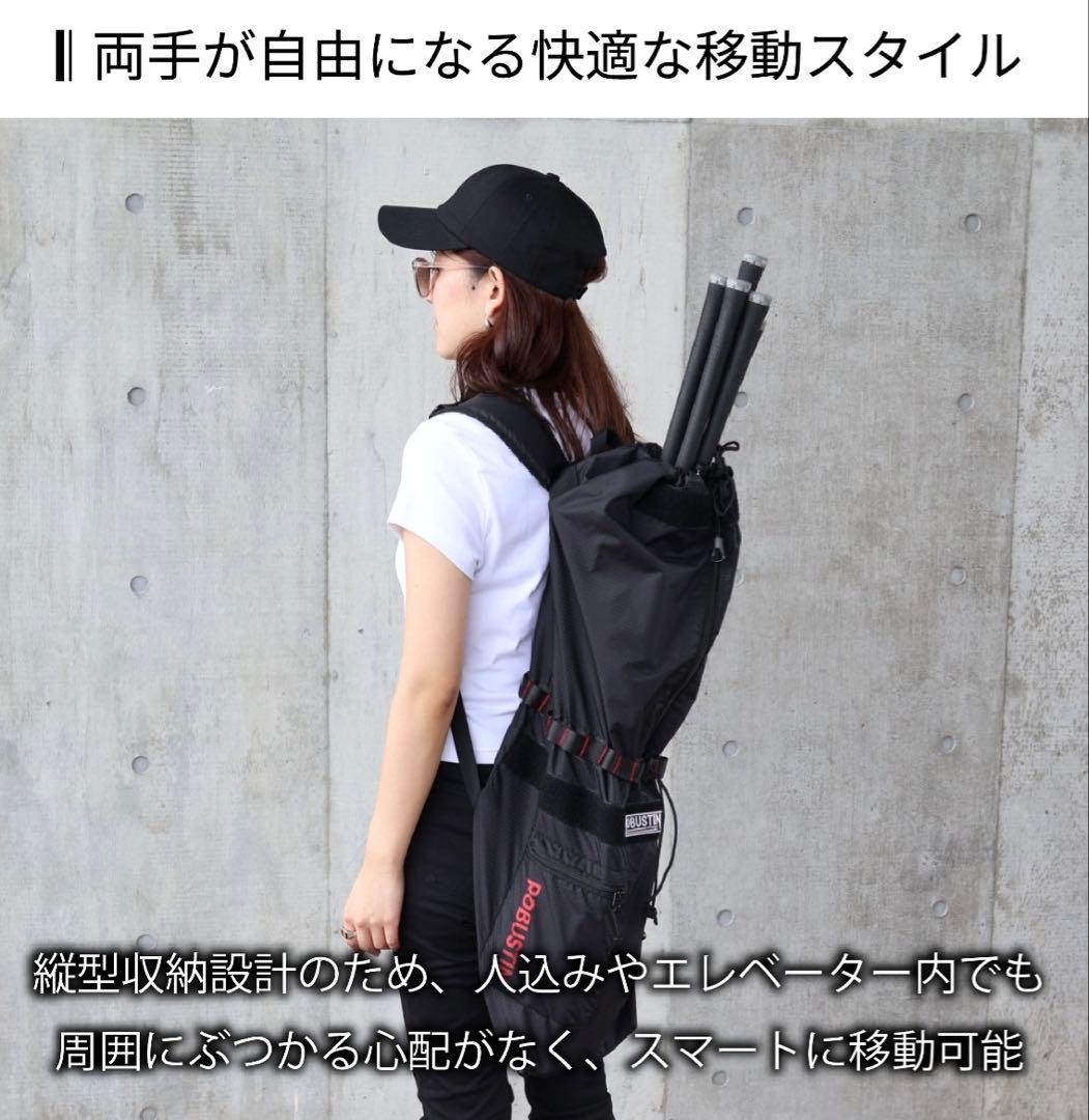 【美品】ゴルフクラブ バックパック リュック ゴルフケース ROBUSTIN