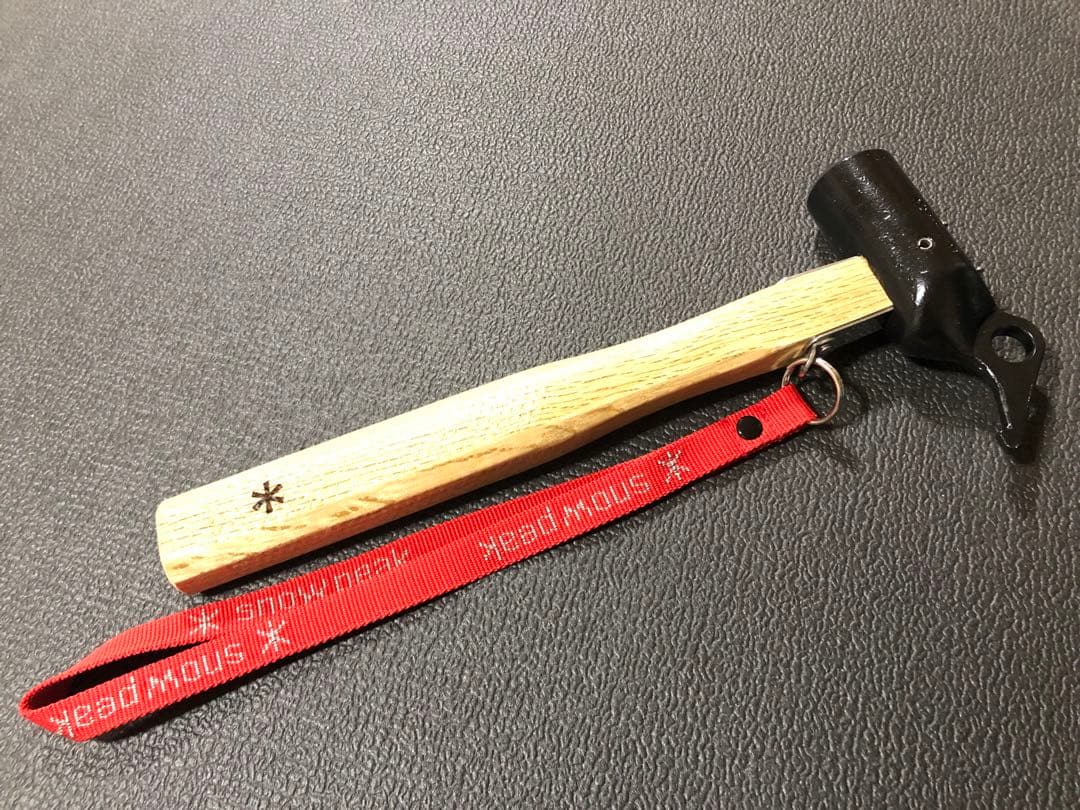 スノーピーク peak ペグハンマー、ソリッドステーク30 6本セット