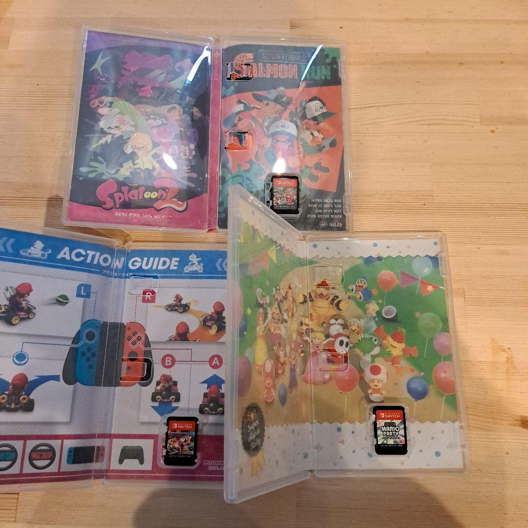 Nintendo Switchカセット３セット