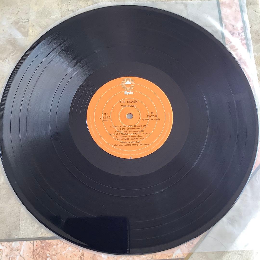 レコード新品同様! 1979年発売 帯付 ザ・クラッシュ 白い暴動 ストラマー