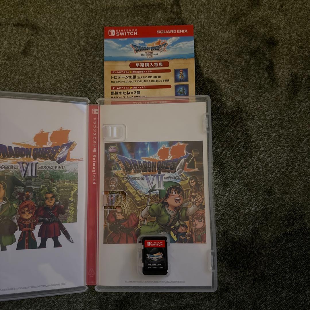 特典付きSwitch ドラゴンクエスト7 Reimagined