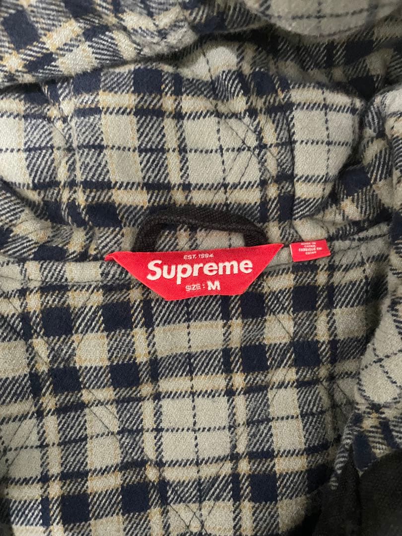 ジャケット・アウター supreme Reflective Arc Hooded WorkJacket