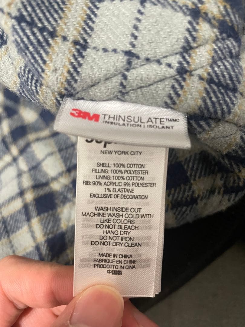 ジャケット・アウター supreme Reflective Arc Hooded WorkJacket