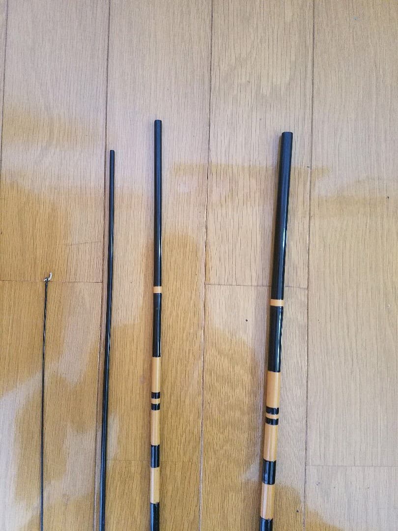 竹竿　ヘラブナ　１２尺　秀竿師