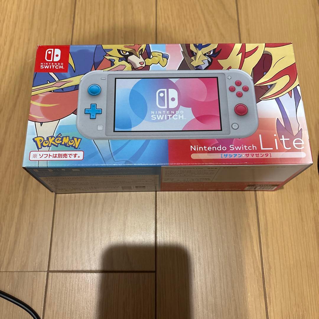 【美品】NINTENDO SWITCH LITE ザシアン・ザマゼンタ+ソフト