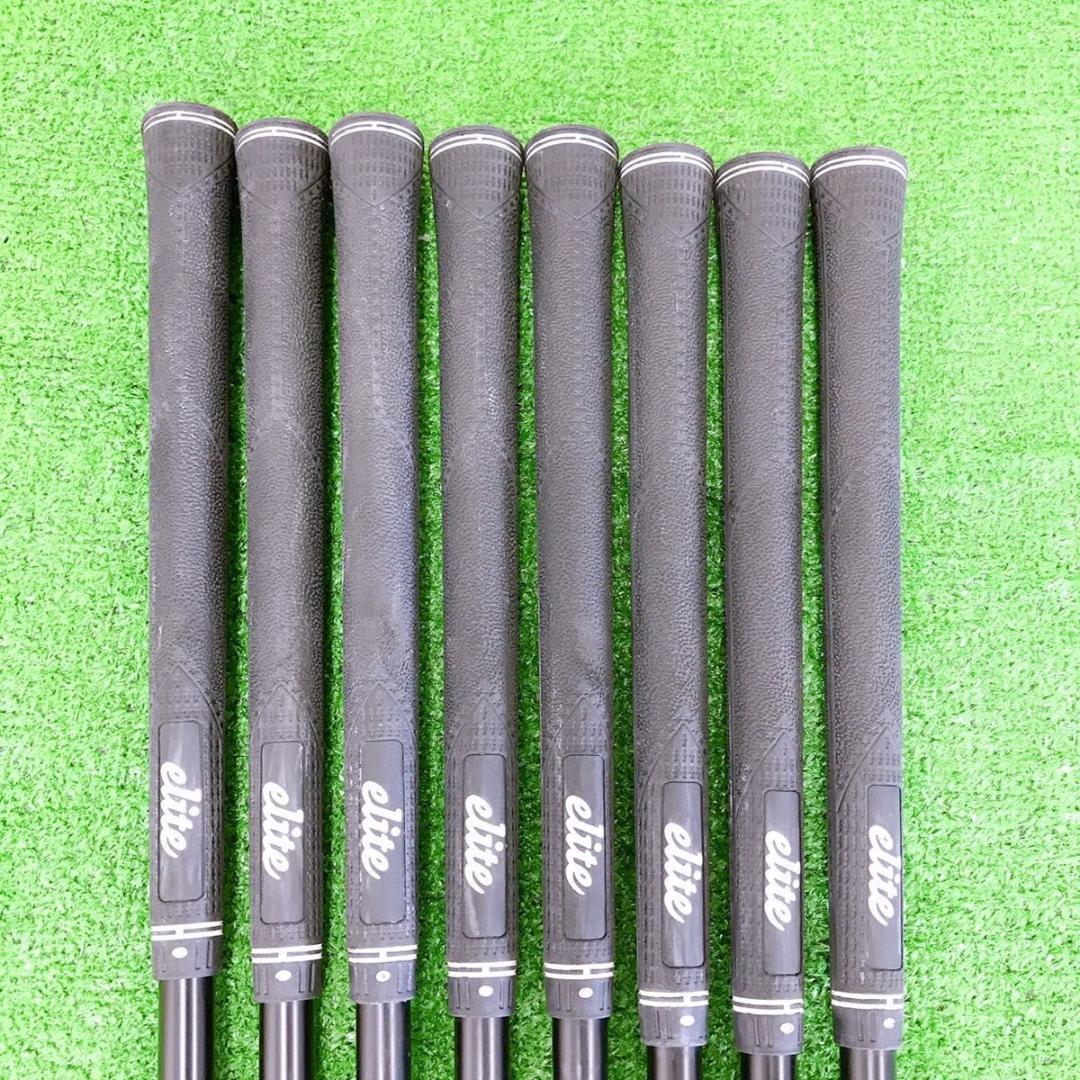 カ85★タイトリスト T200 限定ブラック 8本アイアンセット BLACK S