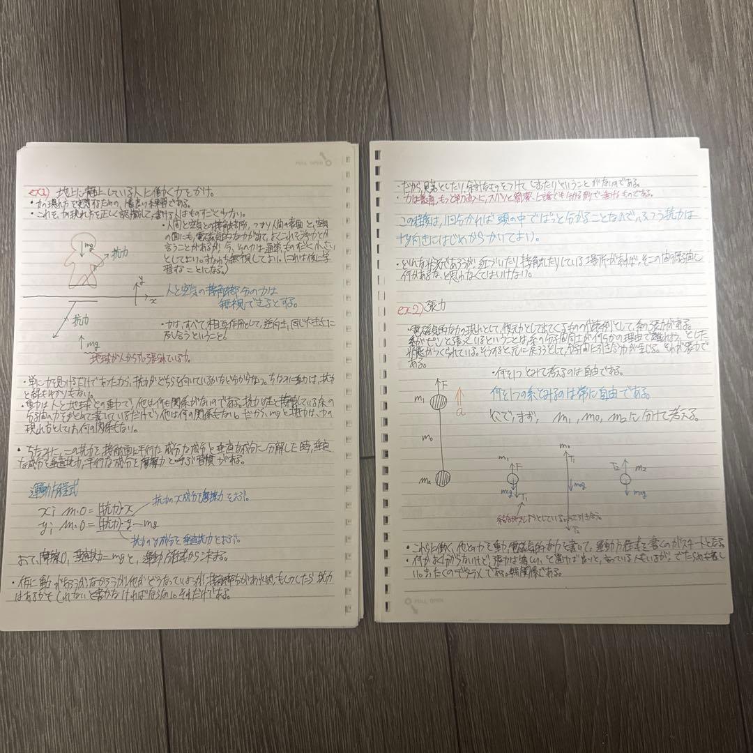 【東大合格/800P越】苑田ハイレベル物理 講義板書・まとめノート
