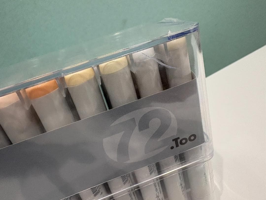 未使用（ケース割れ）Too コピック スケッチ ベーシック 72色セット
